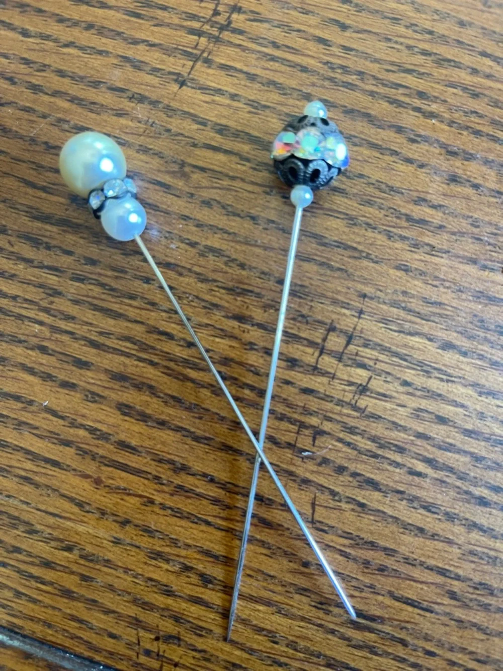 Nippon antique hatpin
